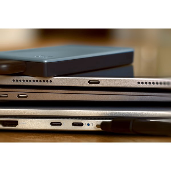 slide 6 of 10, Western Digital Wd My Passport Portable Hard Drive, 4Tb, Silicon Gray, 1 ct