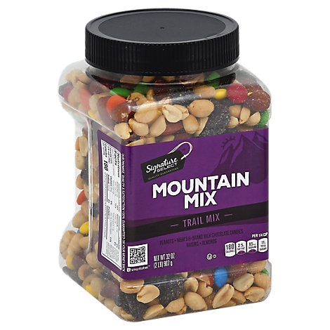 slide 1 of 1, Signature Select Trail Mix Mountain Mix, 32 oz