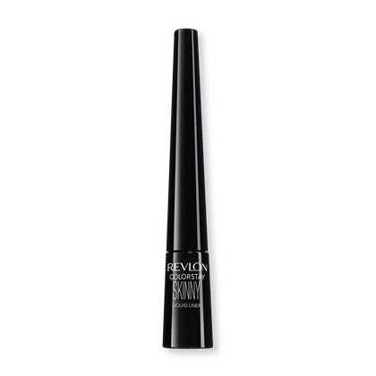 slide 1 of 4, Revlon ColorStay Skinny Liquid Eyeliner, Skinny Tip, All Day Wear 301 Black Out - 0.08oz, 0.08 fl oz