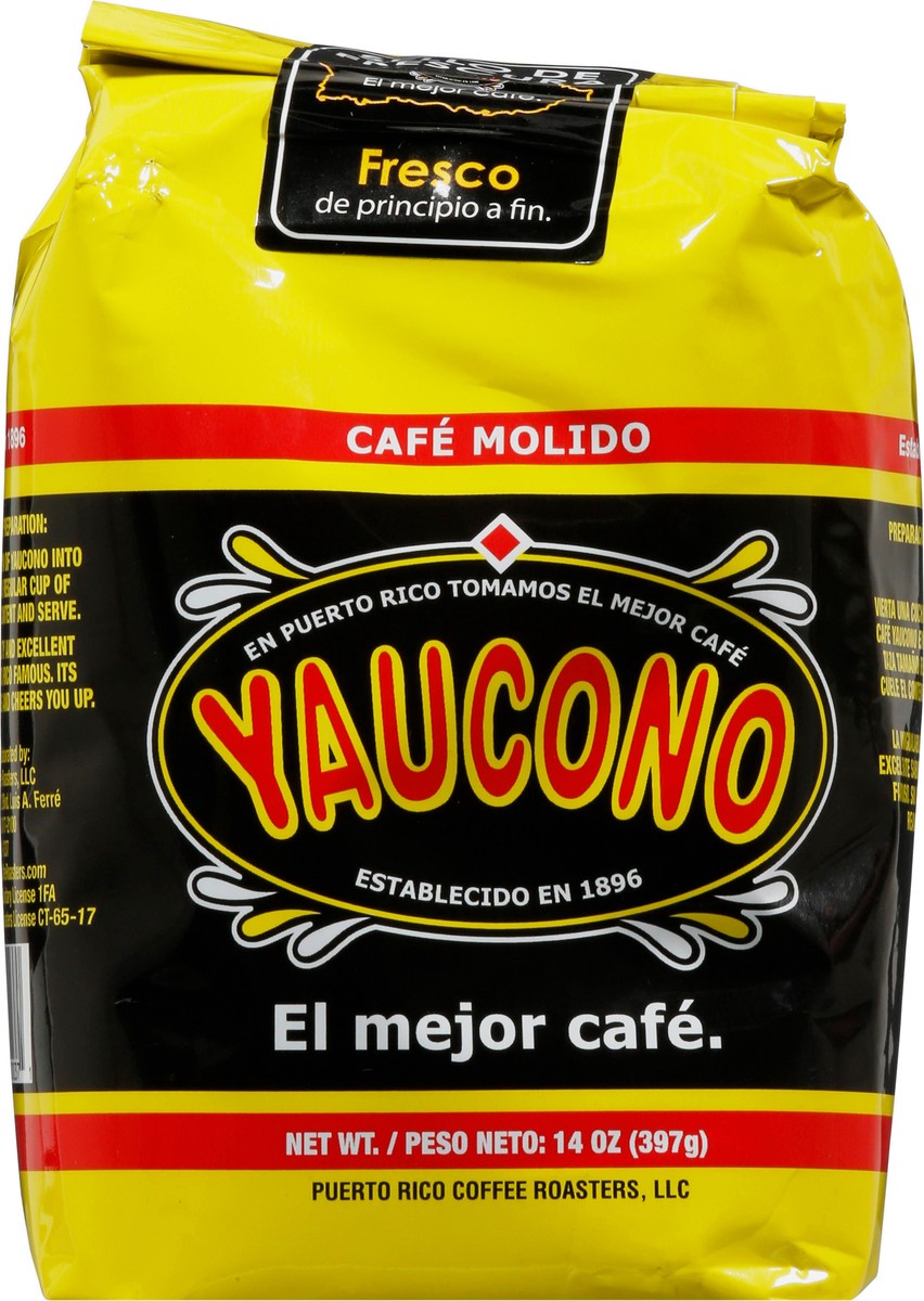 slide 9 of 9, Yaucono Fresh Pack Ground Coffee 14 oz, 14 oz