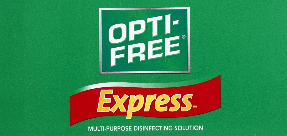 slide 2 of 6, Opti-Free Opti Free Express Multi Purpose Disinfecting Solution, 2 ct; 10 fl oz