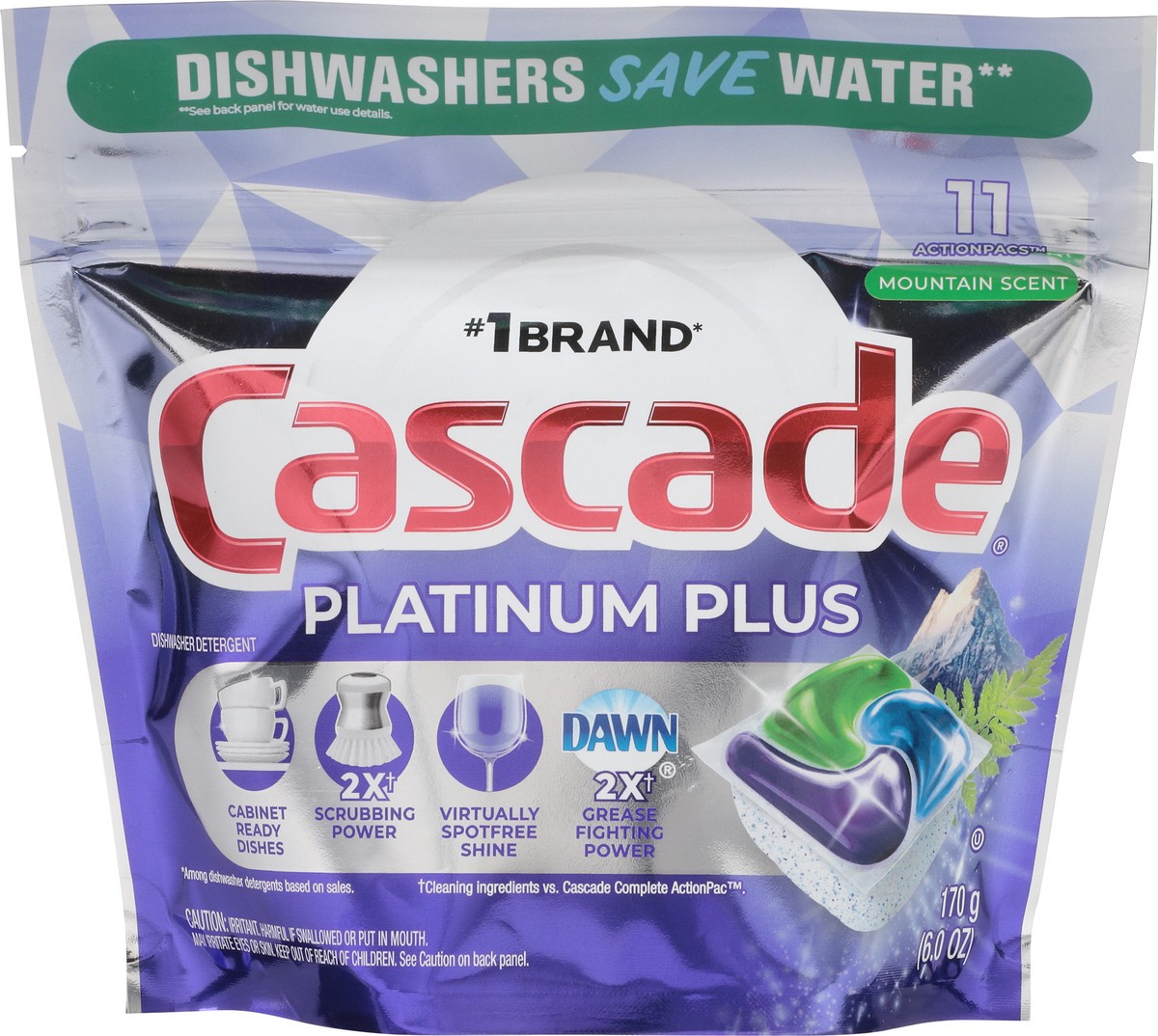 slide 6 of 9, Cascade Platinum Plus Pacs Mountain, 11 ct