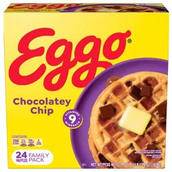 Eggo Kellogg's Eggo Chocolatey Chip Frozen Waffles