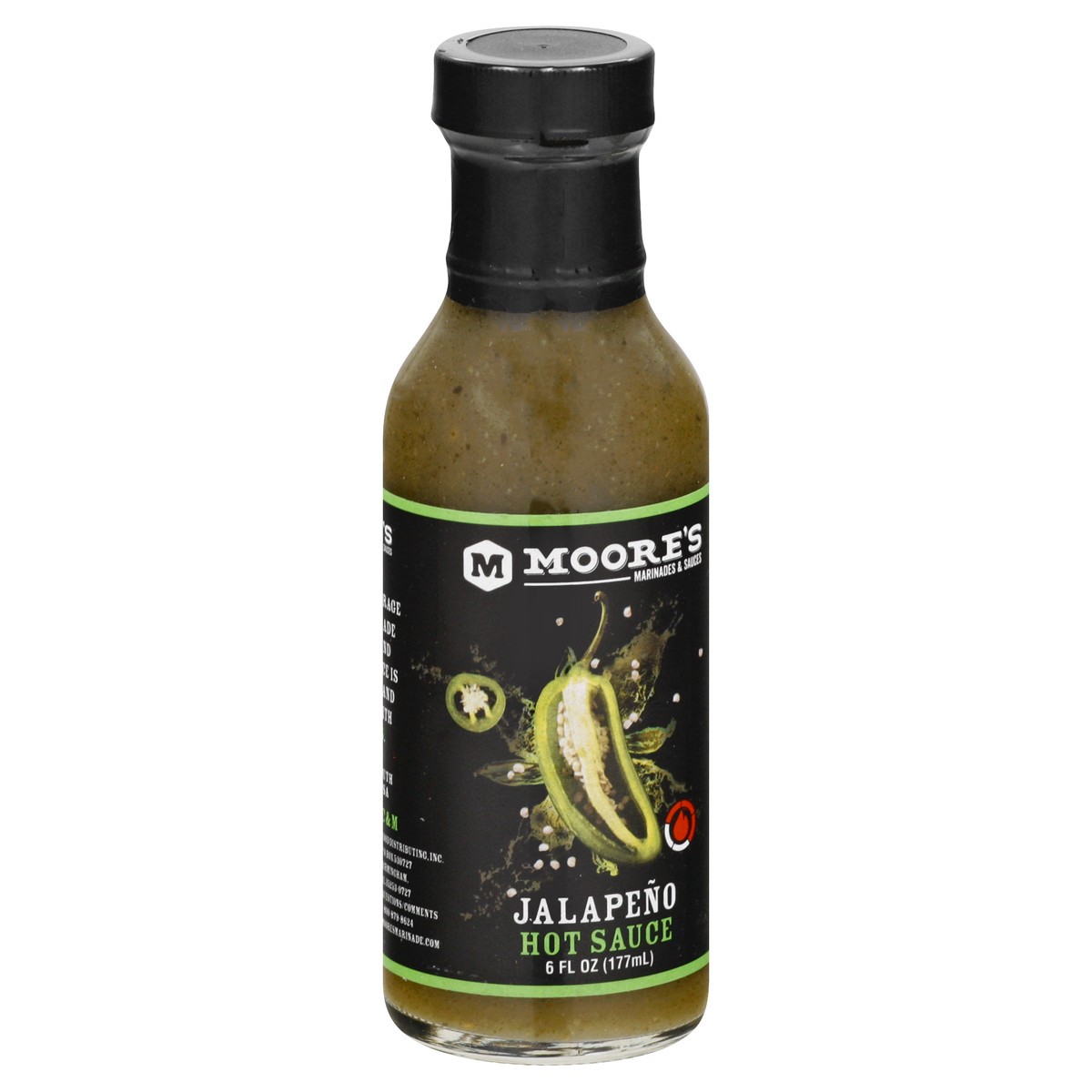 slide 2 of 9, Moore's Jalapeno Hot Sauce 6 oz, 6 oz