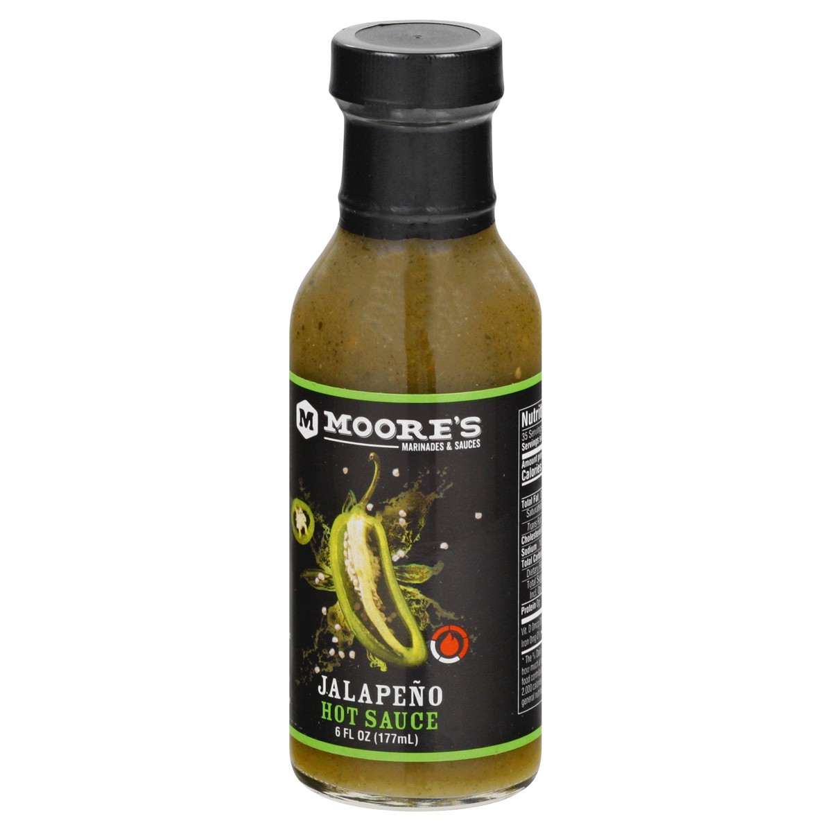 slide 5 of 9, Moore's Jalapeno Hot Sauce 6 oz, 6 oz