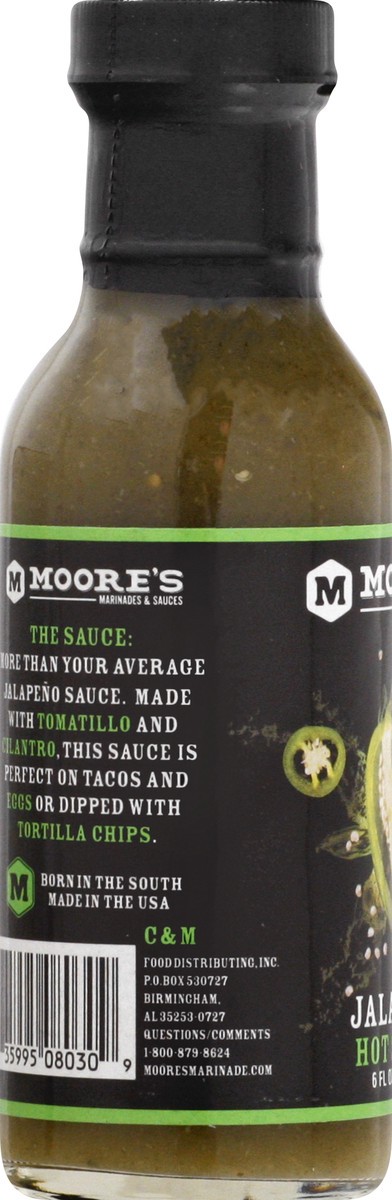 slide 4 of 9, Moore's Jalapeno Hot Sauce 6 oz, 6 oz