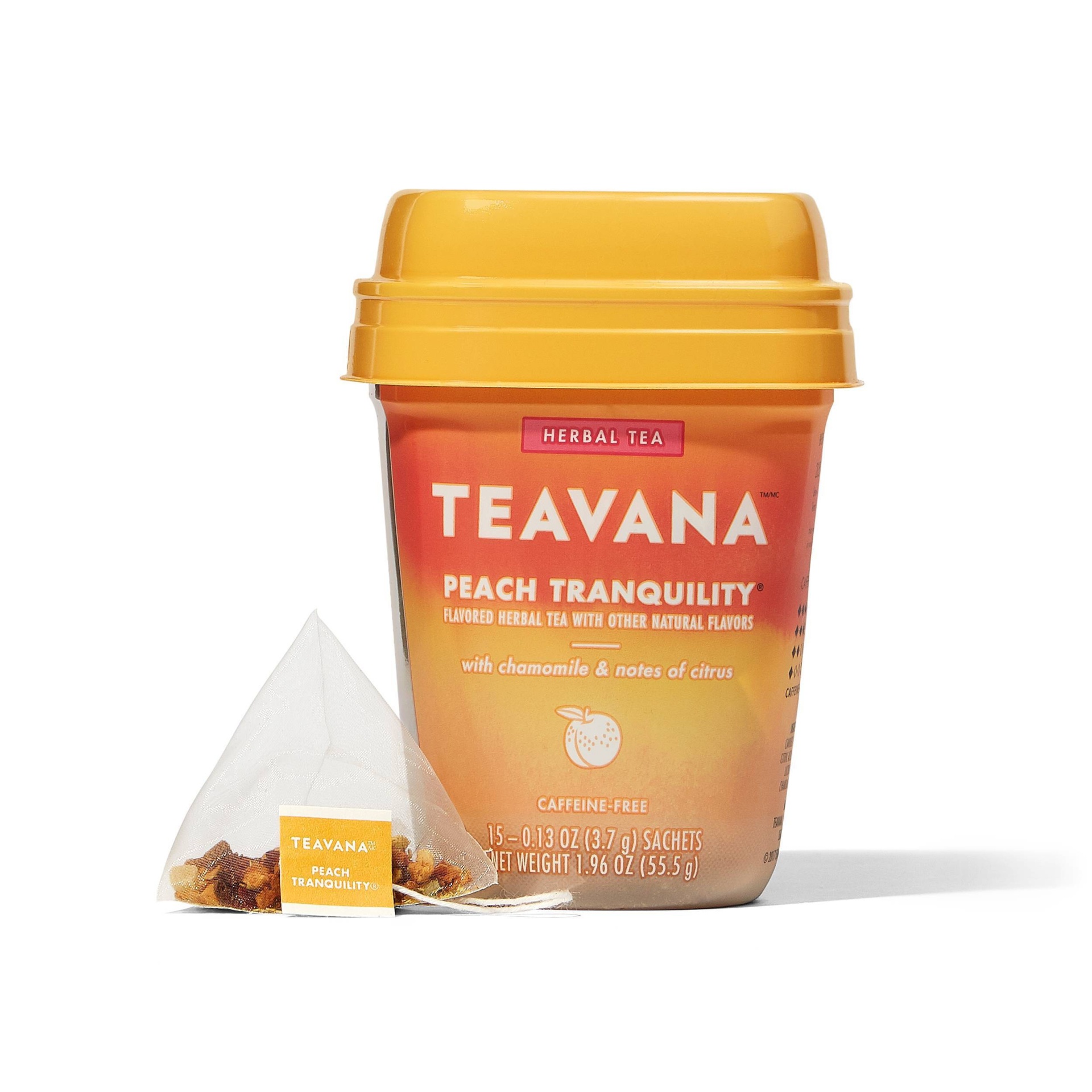 slide 1 of 7, Teavana Teavana Peach Tranquility Herbal Tea Bags 15 - .13 Oz. Sachets, 15 ct