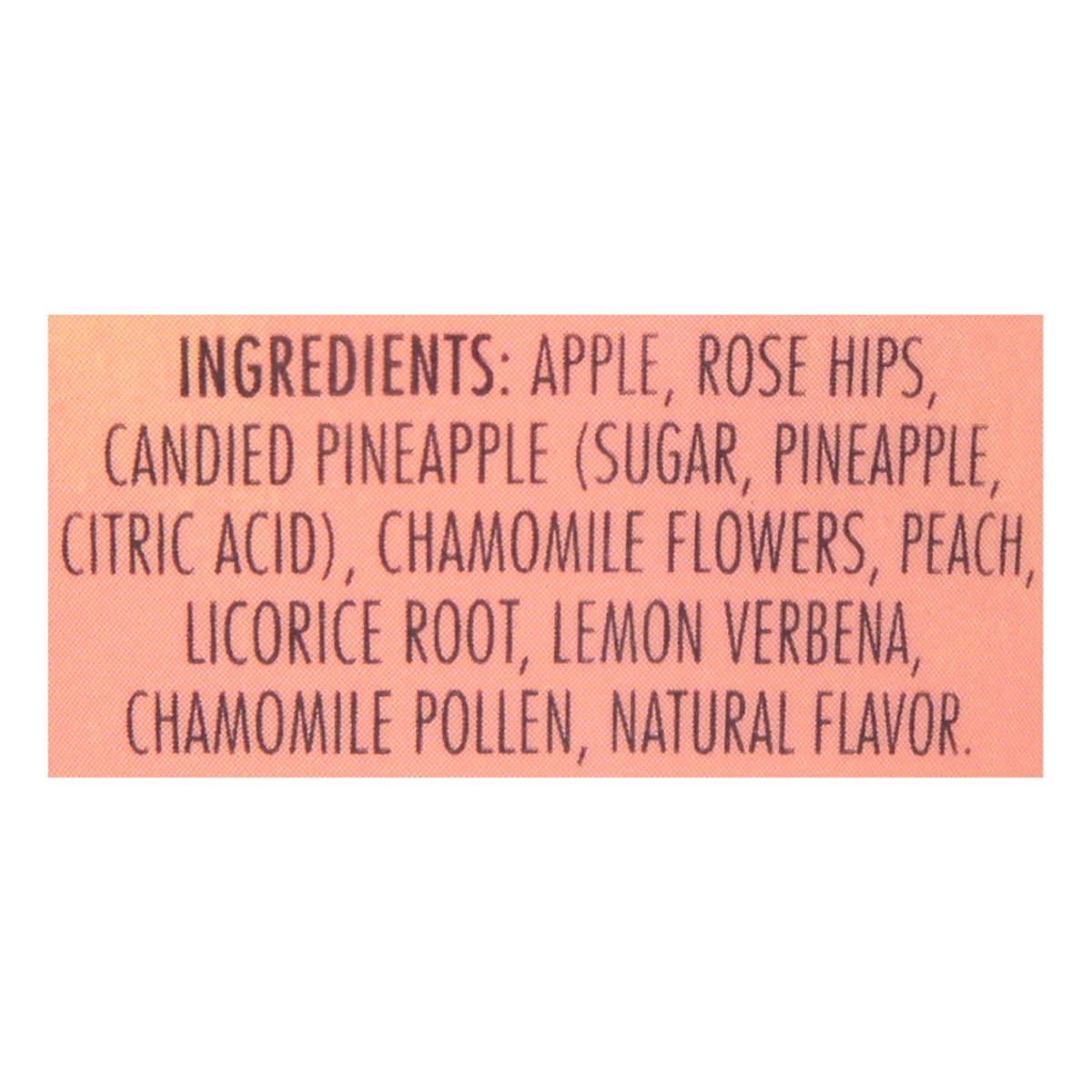 slide 8 of 13, Teavana Peach Tranquility, Herbal Tea With Chamomile and Notes of Citrus, 15 Sachets, 1.96 oz