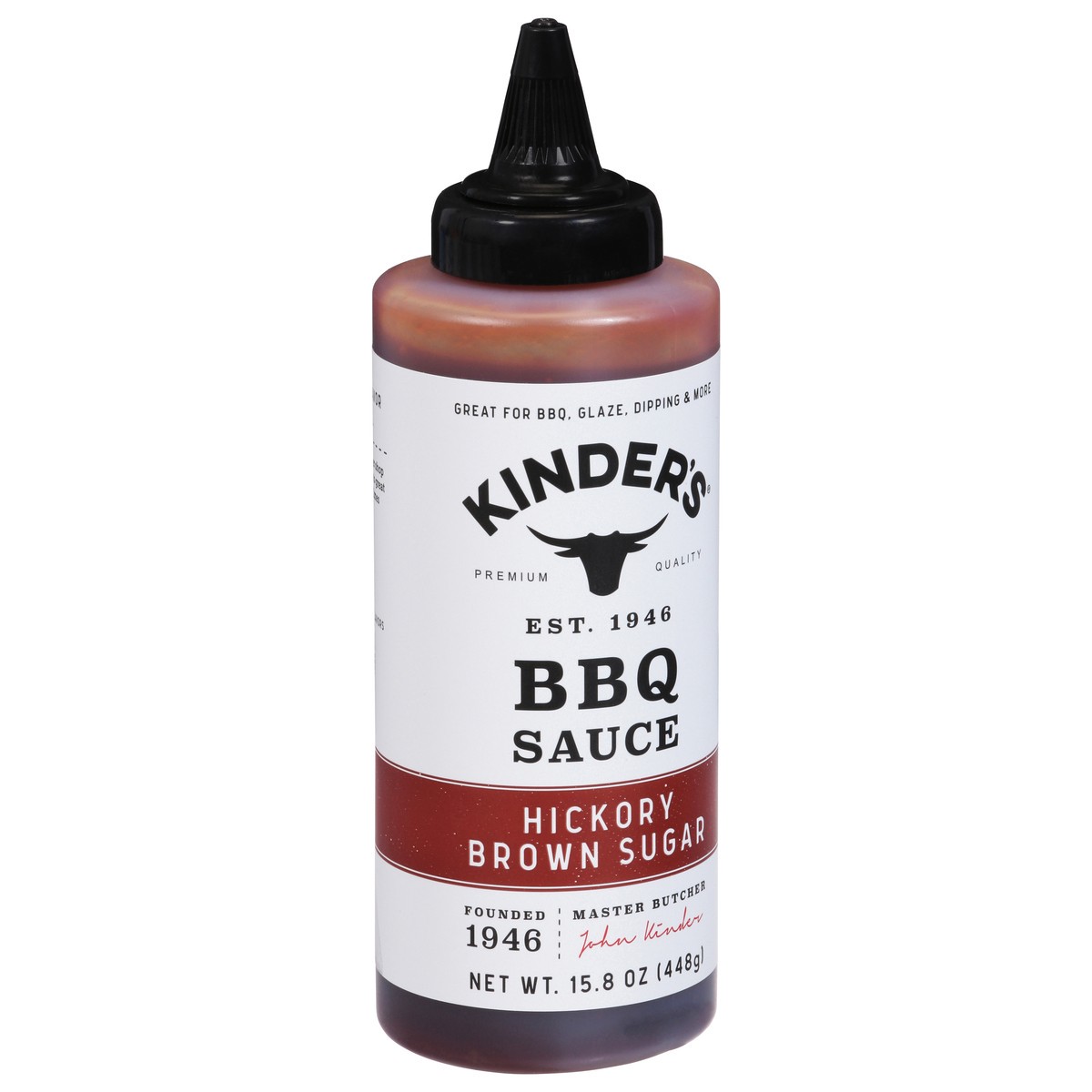 slide 2 of 9, Kinder's Hickory Brown Sugar BBQ Sauce 15.8 oz, 15.8 oz