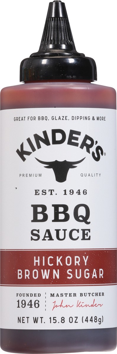 slide 4 of 9, Kinder's Hickory Brown Sugar BBQ Sauce 15.8 oz, 15.8 oz