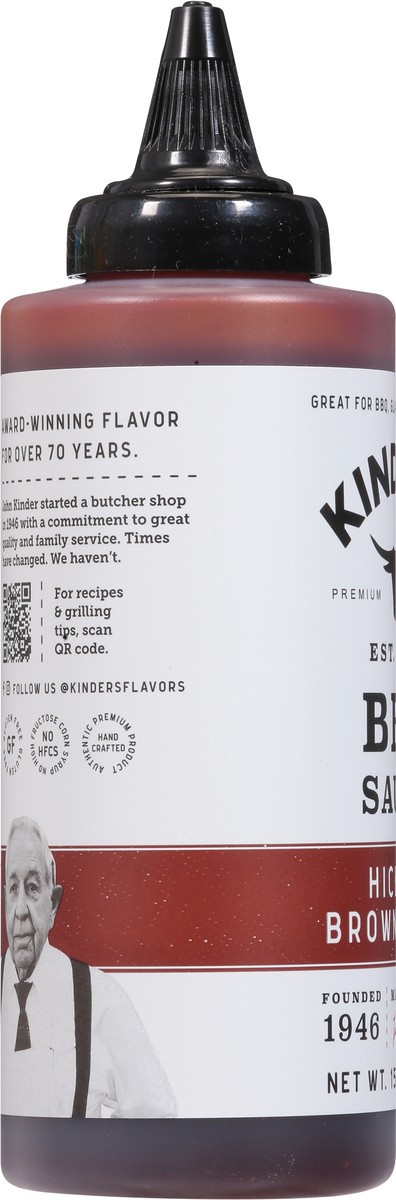 slide 9 of 9, Kinder's Hickory Brown Sugar BBQ Sauce 15.8 oz, 15.8 oz