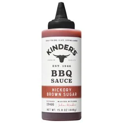 Kinder's Hickory Brown Sugar BBQ Sauce 15.8 oz