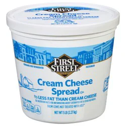 First Street Cream Cheese Spread Tub