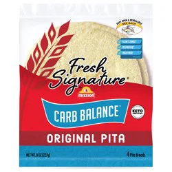 Mission Fresh Signature Carb Balance Orginal Pita, 4 Count