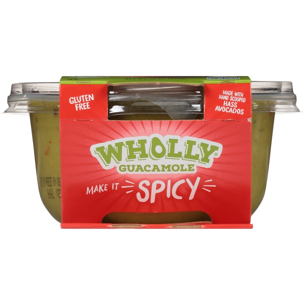 slide 5 of 5, Wholly Guacamole Spicy, 15 oz