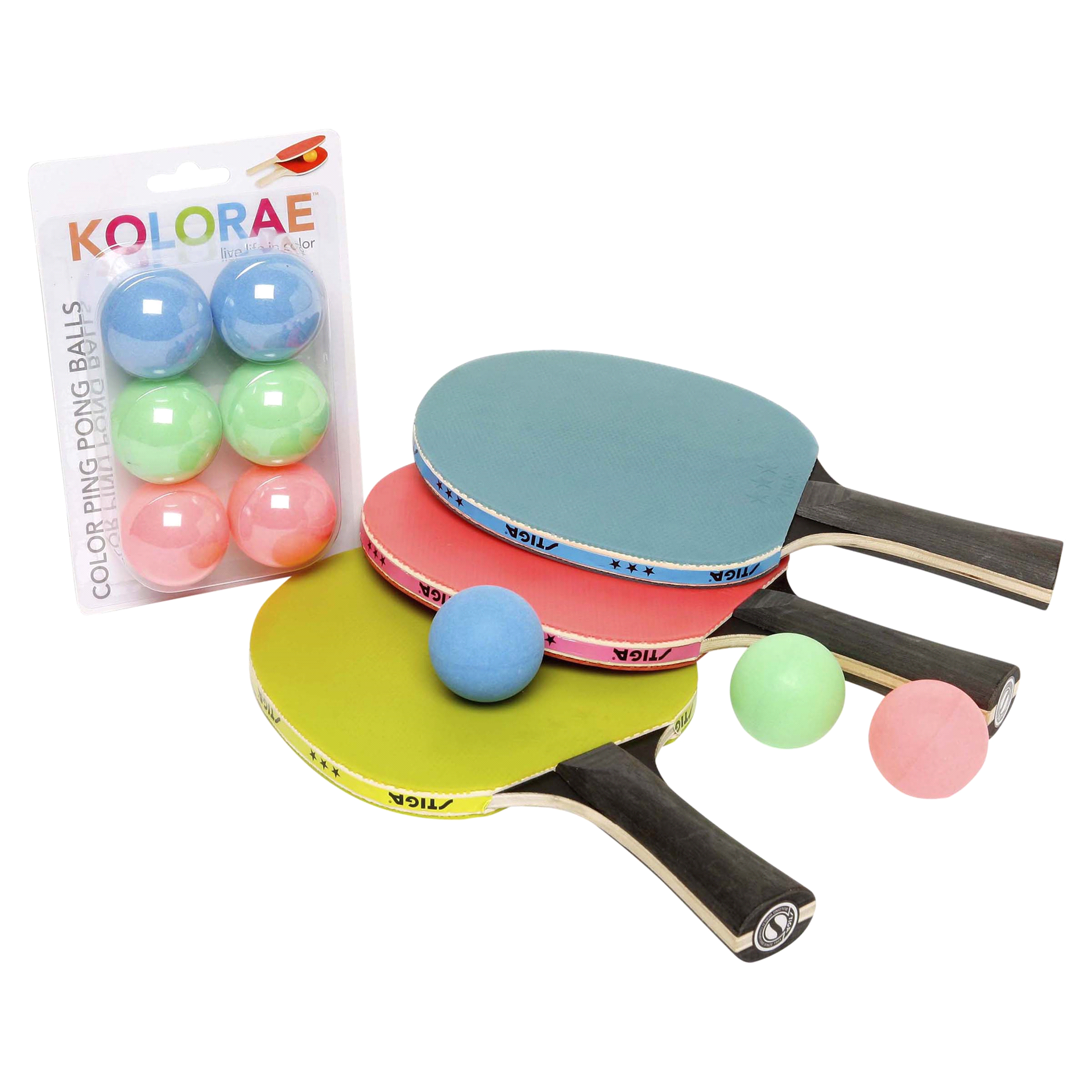 slide 7 of 9, Kolorae Color Ping Pong Balls, 1 ct