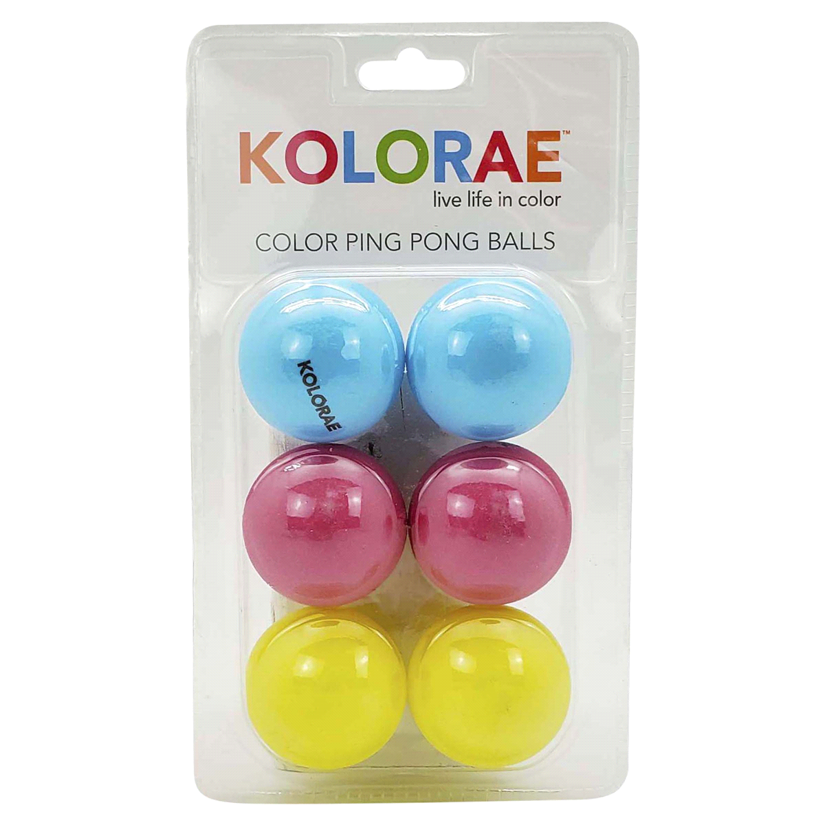 slide 1 of 9, Kolorae Color Ping Pong Balls, 1 ct