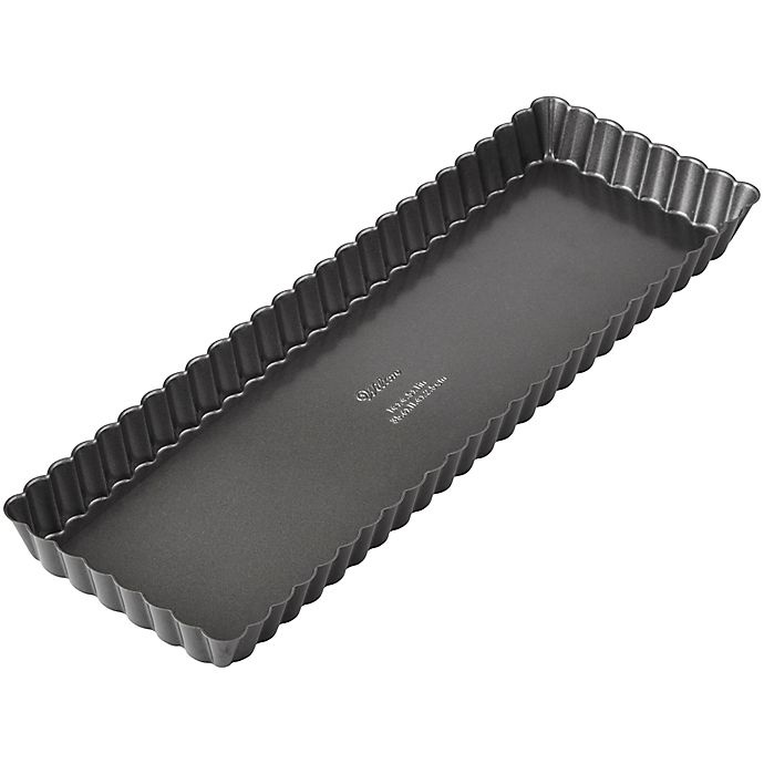 slide 1 of 4, Wilton Long Rectangle Tart Pan, 1 ct