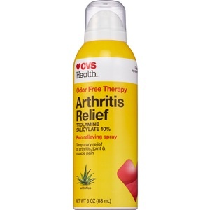 slide 1 of 1, CVS Health Odor-Free Therapy Arthritis Relief Spray, 3 Oz, 3 fl oz; 88 ml