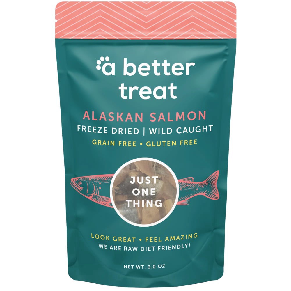 slide 1 of 1, A Better Treat Dog Treat Freeze Dried Wild Salmon - 1.5 OZ, 1.5 oz