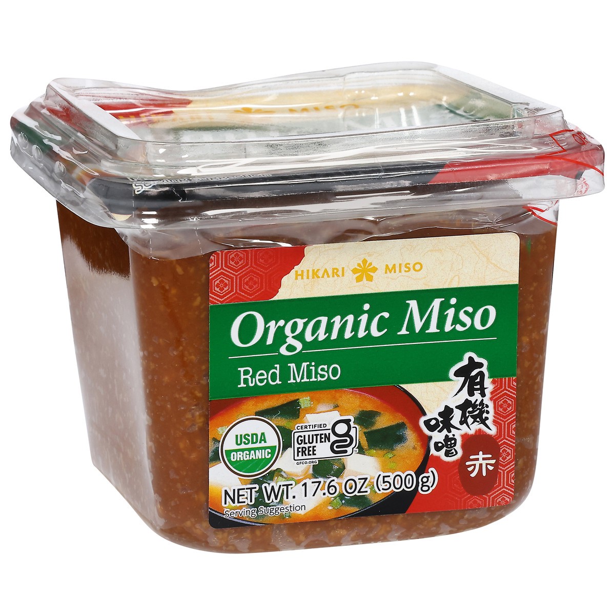 slide 12 of 13, Hikari Miso Organic Red Miso 17.6 oz, 17.6 oz
