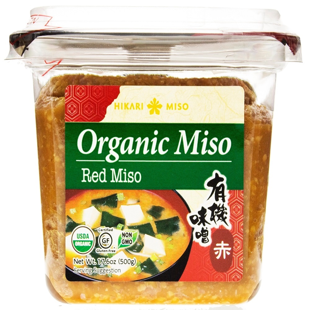 slide 1 of 1, Hikari Organic Red Miso, 17.6 oz