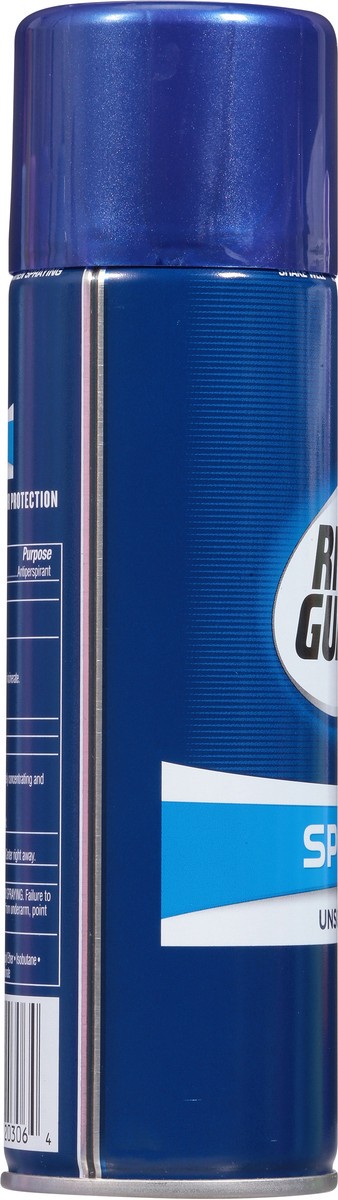slide 13 of 13, Right Guard Sport Unscented Antiperspirant Aerosol Spray for Men, 6 oz, 6 oz