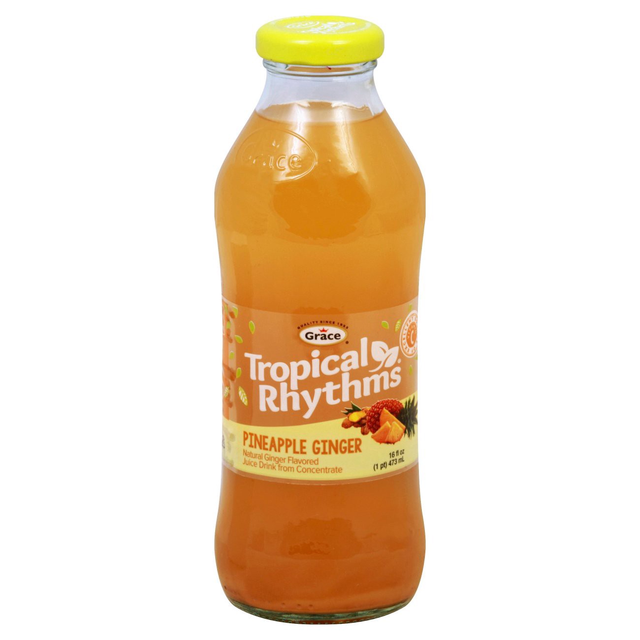 slide 1 of 9, Tropical Rhythms Pineapple - 16 oz, 16 oz