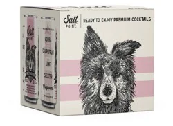 Salt Point Greyhound Vodka Cocktail - 4pk/355ml Cans