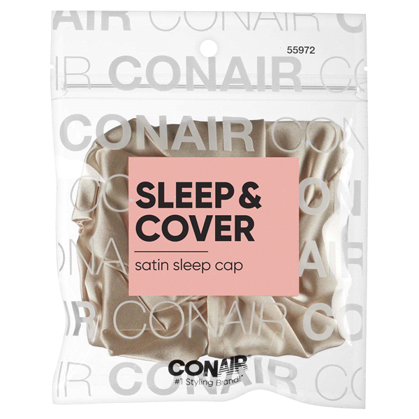 slide 1 of 1, Conair Satin Sleep Cap, 1 ct