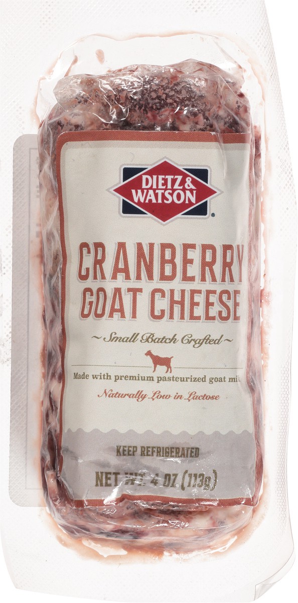 slide 5 of 13, Dietz & Watson Cranberry Goat Cheese 4 oz, 4 oz
