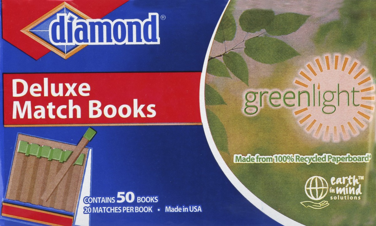 slide 3 of 4, Diamond Match Books 50 ea, 50 ct