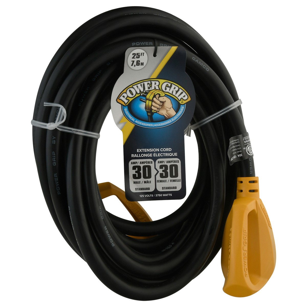 slide 8 of 9, Camco PowerGrip Electrical Power Cord with Handle, 1 ct