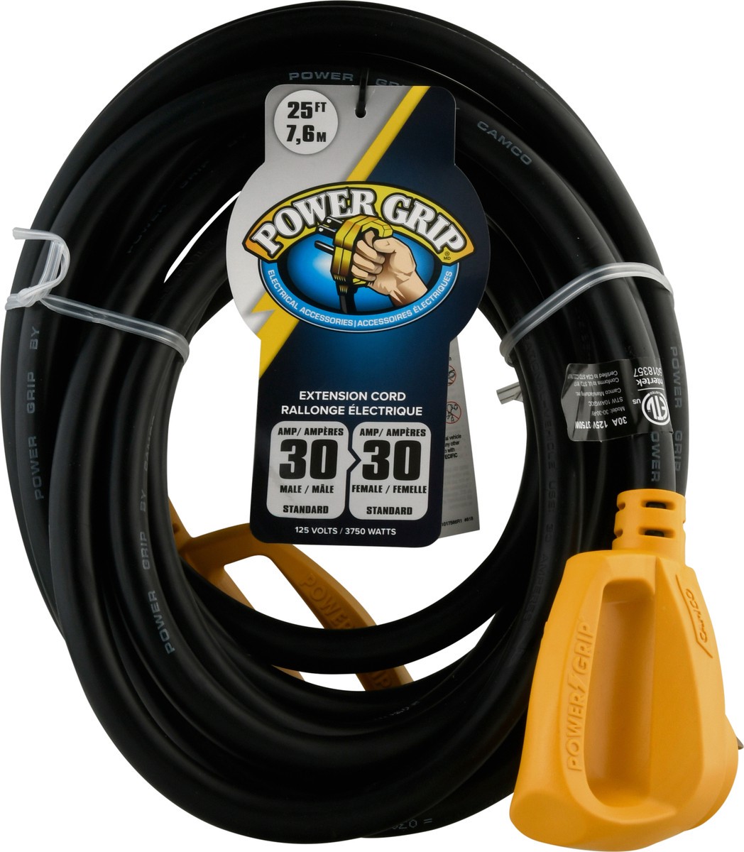 slide 4 of 9, Camco PowerGrip Electrical Power Cord with Handle, 1 ct