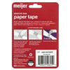 slide 2 of 5, Meijer Sensitive Skin Paper Tape, 1" X 10 Yards, 1 ct
