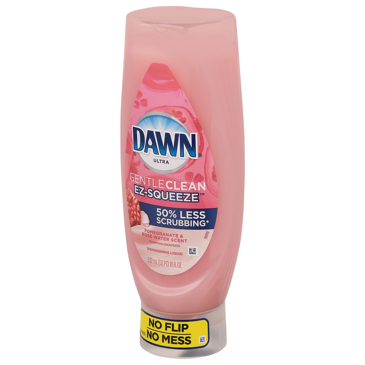 slide 3 of 9, Dawn Gentle Clean EZ-Squeeze Dishwashing Liquid Dish Soap, Pomegranate and Rose Water Scent, 18 fl oz