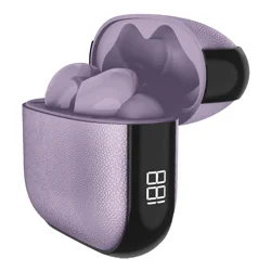 Techcellent TWS stick ear bud Purple
