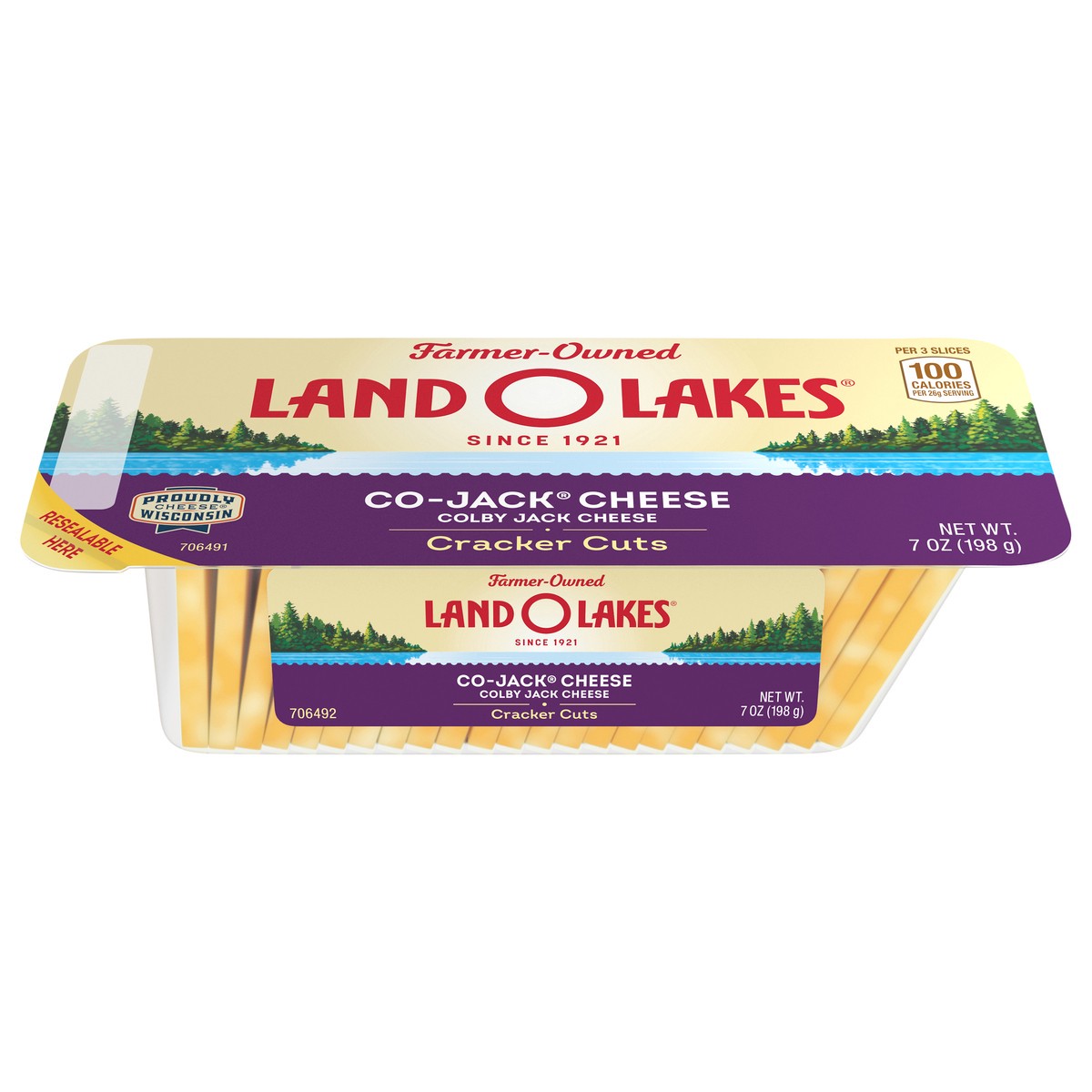slide 8 of 11, Land O Lakes Colby Jack Cracker Cuts, 7 oz