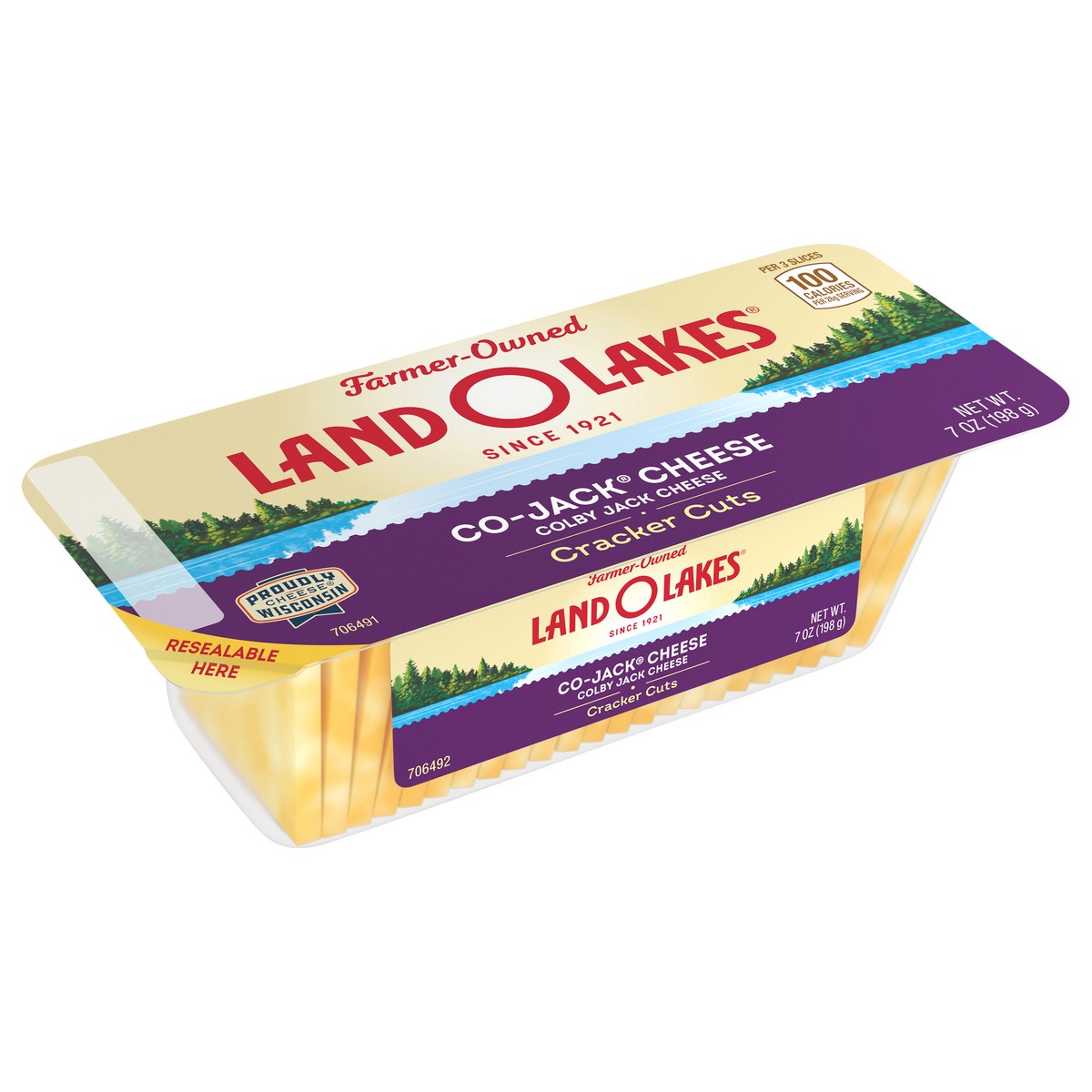 slide 5 of 11, Land O Lakes Colby Jack Cracker Cuts, 7 oz