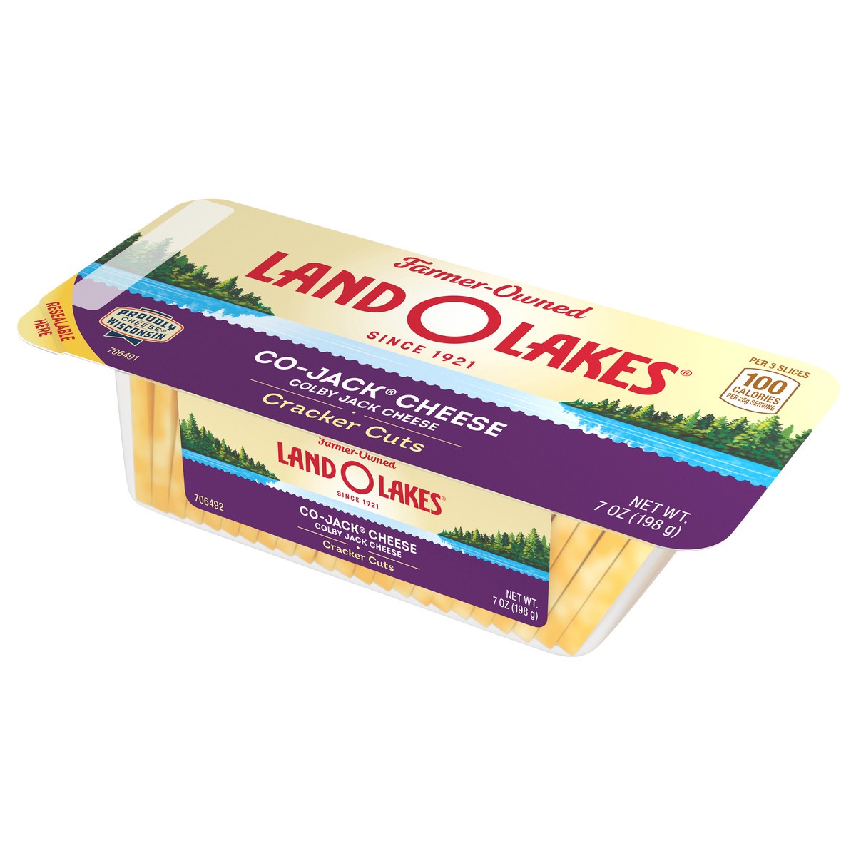 slide 9 of 11, Land O Lakes Colby Jack Cracker Cuts, 7 oz