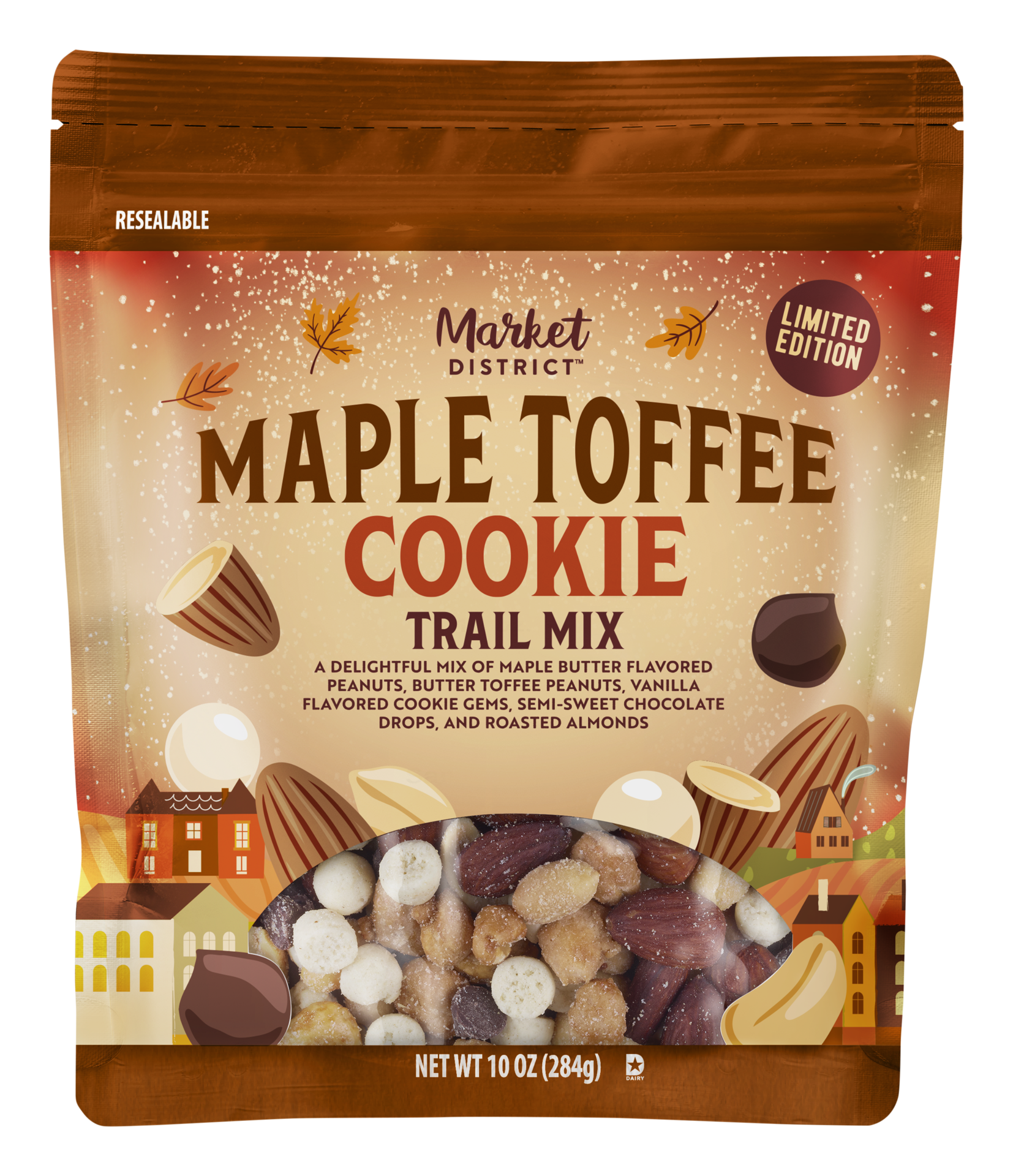 slide 1 of 1, Md Maple Toffee Cookie Trail Mix, 10 oz