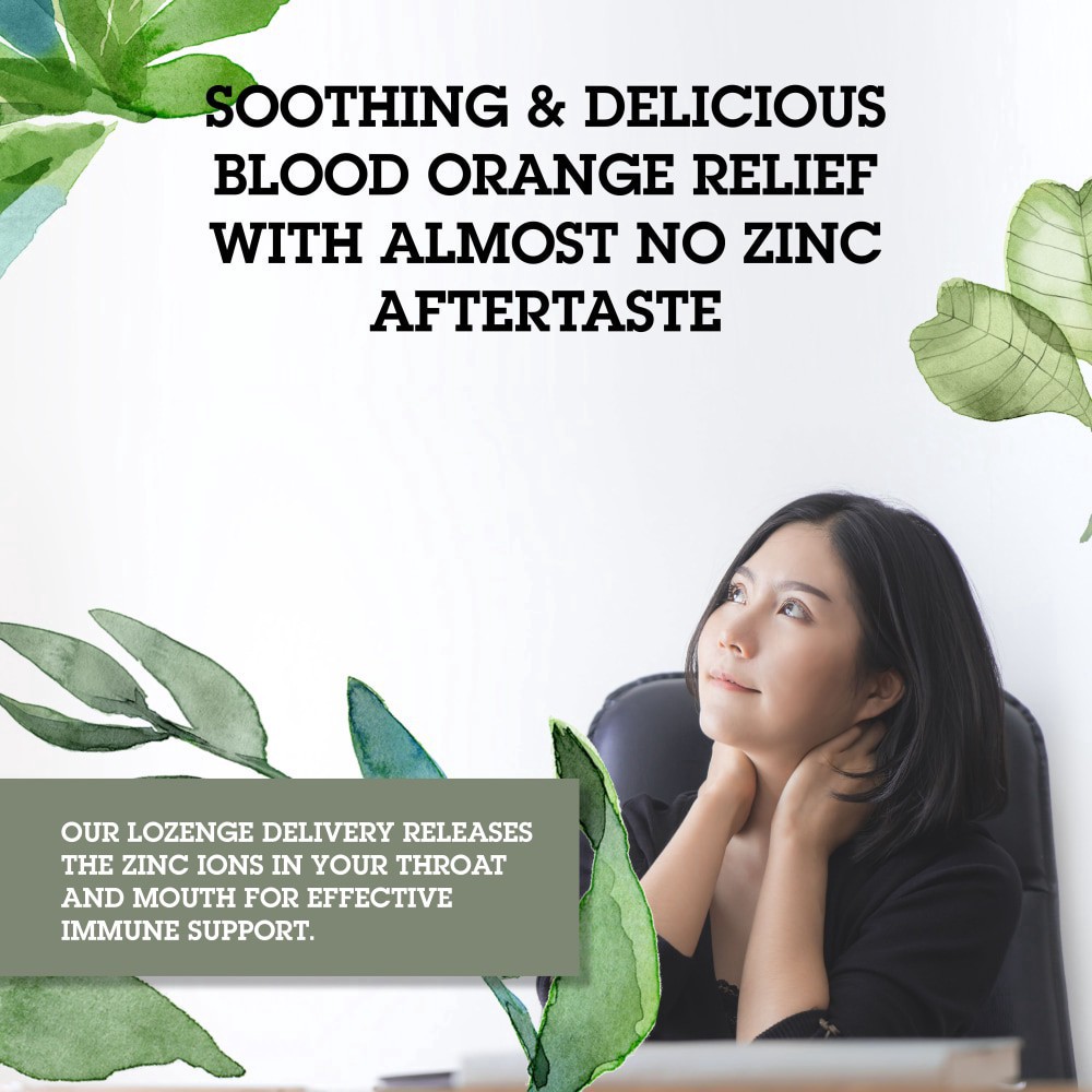 slide 3 of 5, Quantum Health Therazinc, Lozenges, Blood Orange Flavor, 18 ct