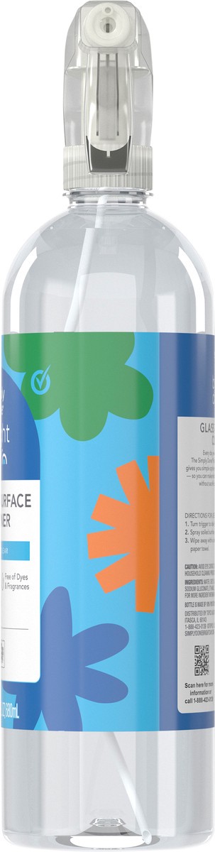 slide 6 of 12, Simply Done Bright Day Glass & Surface Cleaner - Free & Clear, 23 fl oz