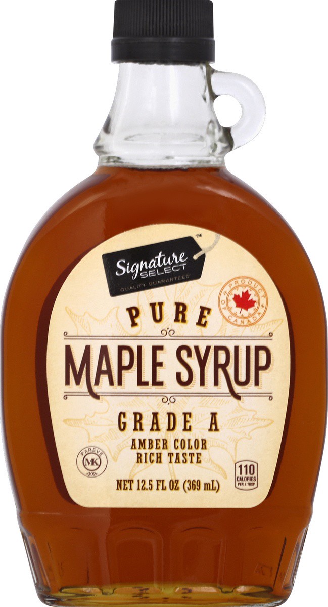 slide 2 of 2, Signature Select Maple Syrup 12.5 oz, 12.5 oz