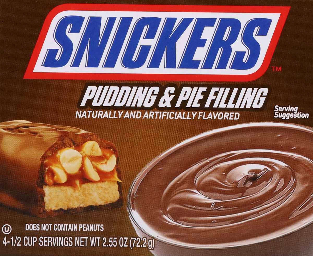 slide 12 of 14, Pudding/Pie Filling Snickers, 2.55 oz