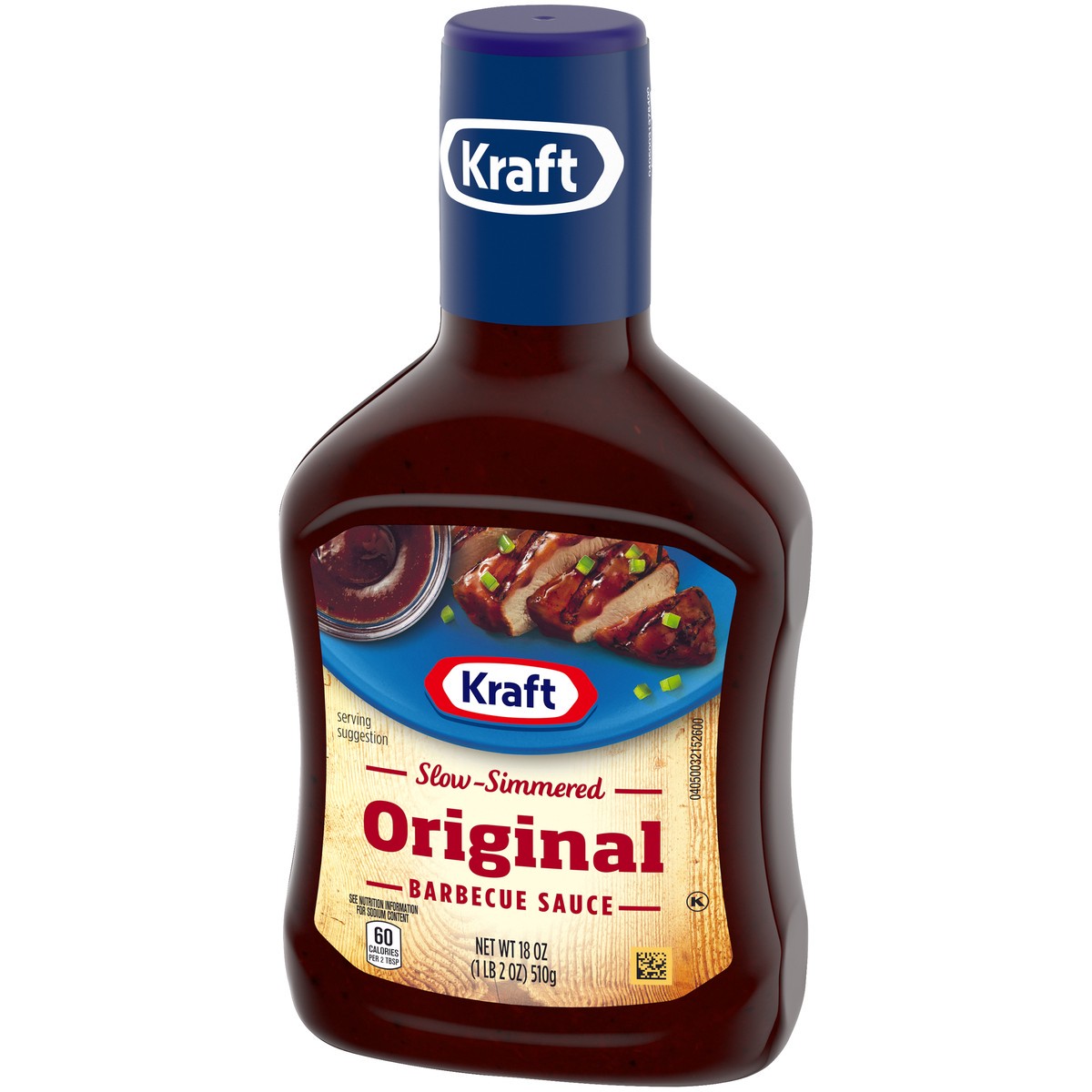 slide 9 of 9, Kraft Original Slow-Simmered Barbecue BBQ Sauce, 18 oz Bottle, 18 oz