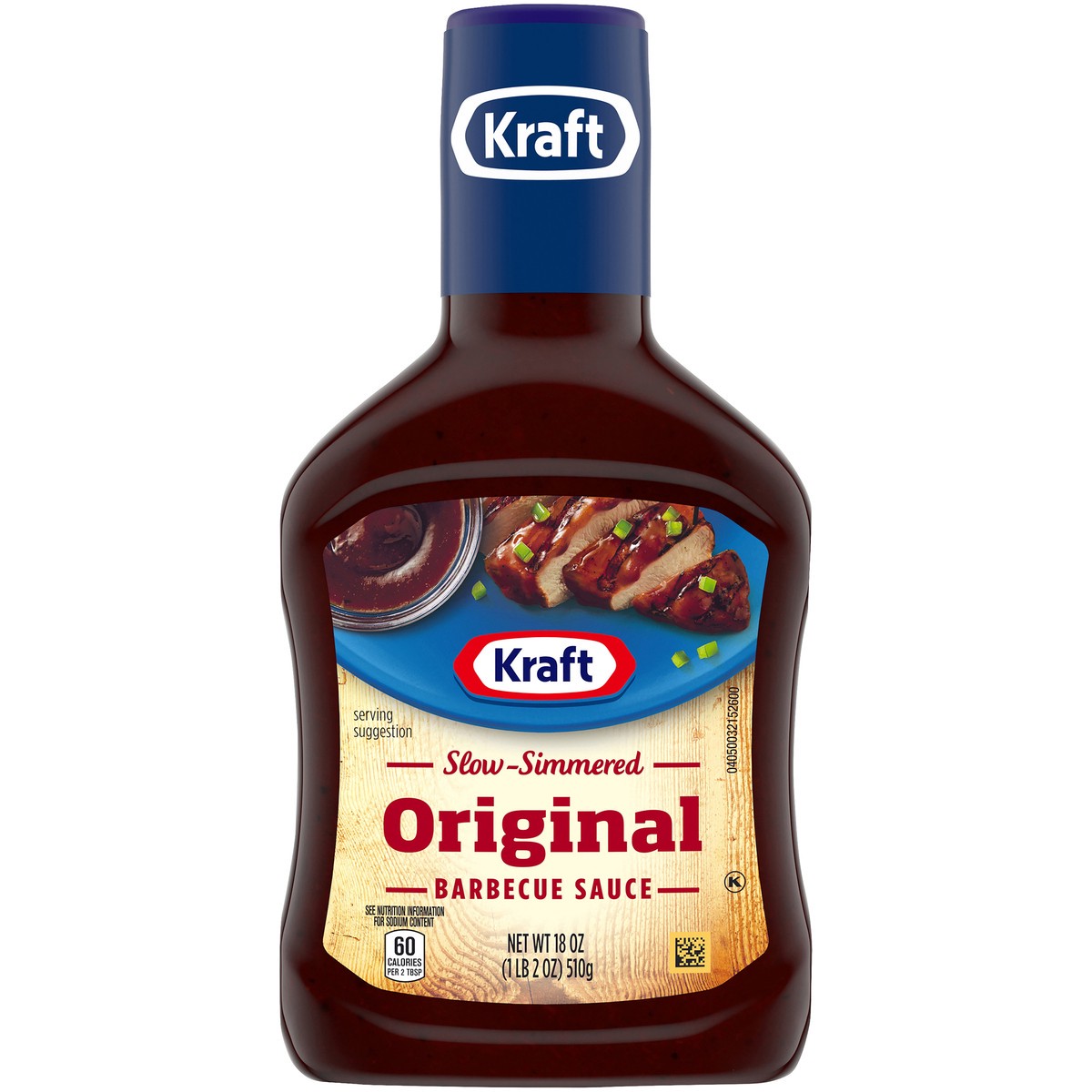 slide 5 of 9, Kraft Original Slow-Simmered Barbecue BBQ Sauce, 18 oz Bottle, 18 oz
