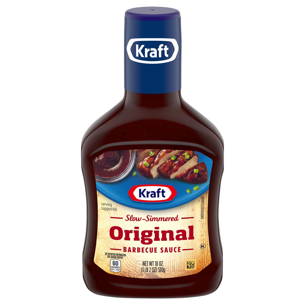 slide 1 of 9, Kraft Original Slow-Simmered Barbecue Sauce, 18 oz Bottle, 18 oz