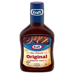Kraft Original Slow-Simmered Barbecue Sauce, 18 oz Bottle