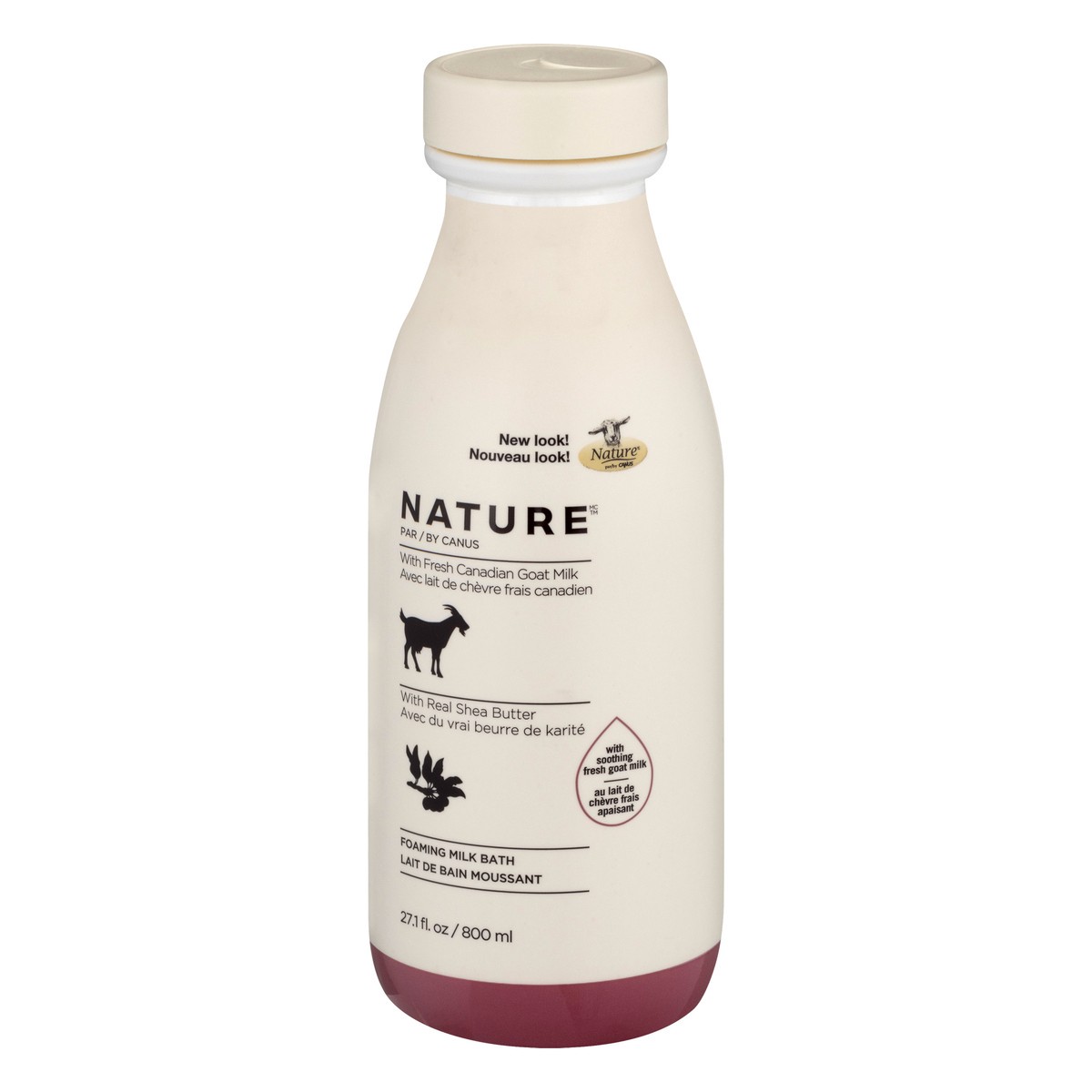 slide 8 of 12, Nature With Shea Butter Foaming Milk Bath 27.1 oz, 27.10 oz